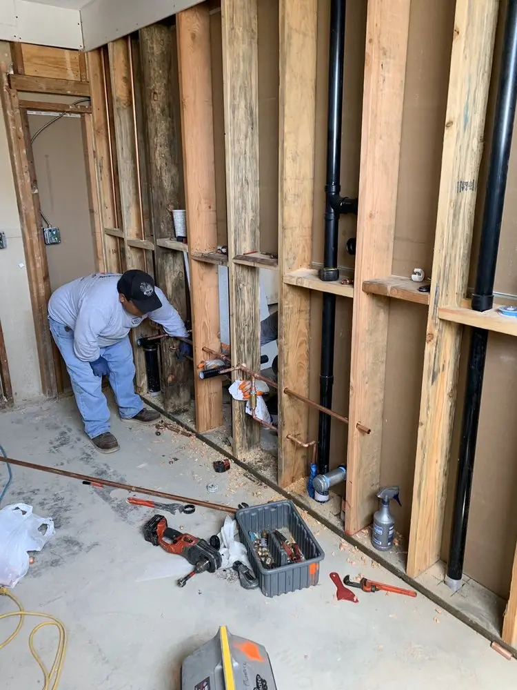 Commercial rough-in plumbing for Gas Line Repair in Smithtown